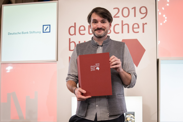 Saáa Staniáiæ erhält den Deutschen Buchpreis 2019 (c) vntr.media