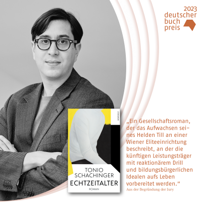Deutscher Buchpreis 2023 geht an Tonio Schachinger