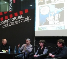Eine Comicveranstaltung mit Andreas Platthaus, Birgit Weyhe, Reinhard Kleist und Markus Huber