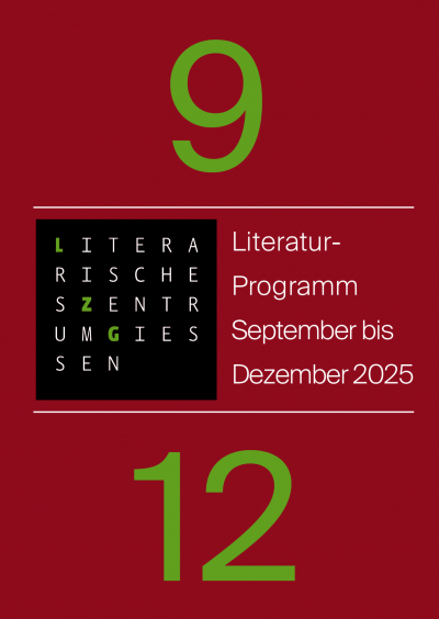 Literaturprogramm September - Dezember 2025 ist erschienen 