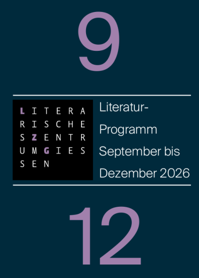 Literaturprogramm September- Dezember 2026 ist erschienen 