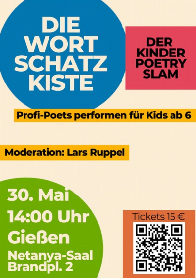 Veranstaltungstipp: &raquo;Wortschatz&laquo; &ndash; Der Poetry Slam f&uuml;r Kinder mit Lars Ruppel